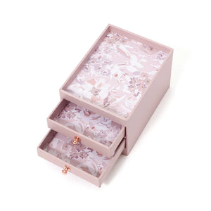 Petite Mini Chest 2-Stage Flower Pink - Francfranc Limited