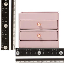 قم بتحميل الصورة في عارض الصور، Petite Mini Chest 2-Stage Flower Pink - Francfranc Limited