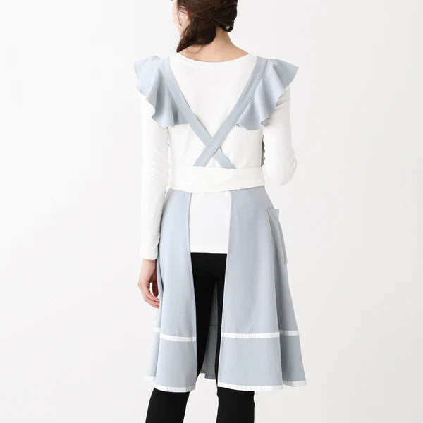 Flare Frill Apron Gray - Francfranc Limited