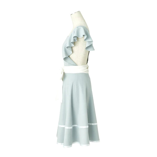 Flare Frill Apron Gray - Francfranc Limited