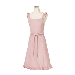 Mini Frill Apron Pink - Francfranc Limited