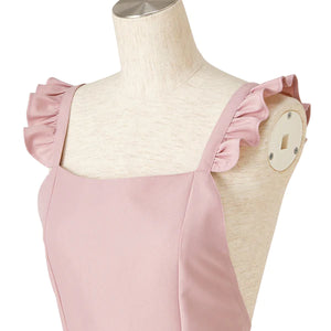 Mini Frill Apron Pink - Francfranc Limited