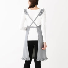 قم بتحميل الصورة في عارض الصور، Mini Frill Apron Gray - Francfranc Limited