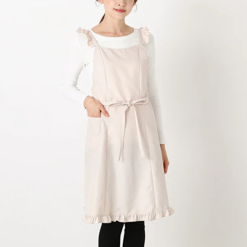 Mini Frill Apron Beige - Francfranc Limited