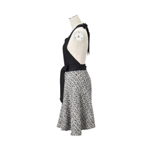 Tweed Ribbon Apron Black - Francfranc Limited