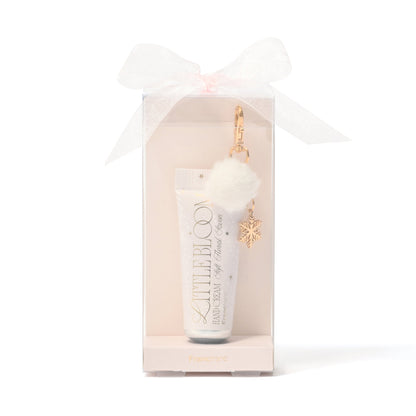 Little Bloom Hand Cream with Eco Fur Charm Pink