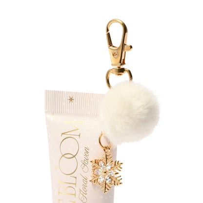 Little Bloom Hand Cream with Eco Fur Charm Pink