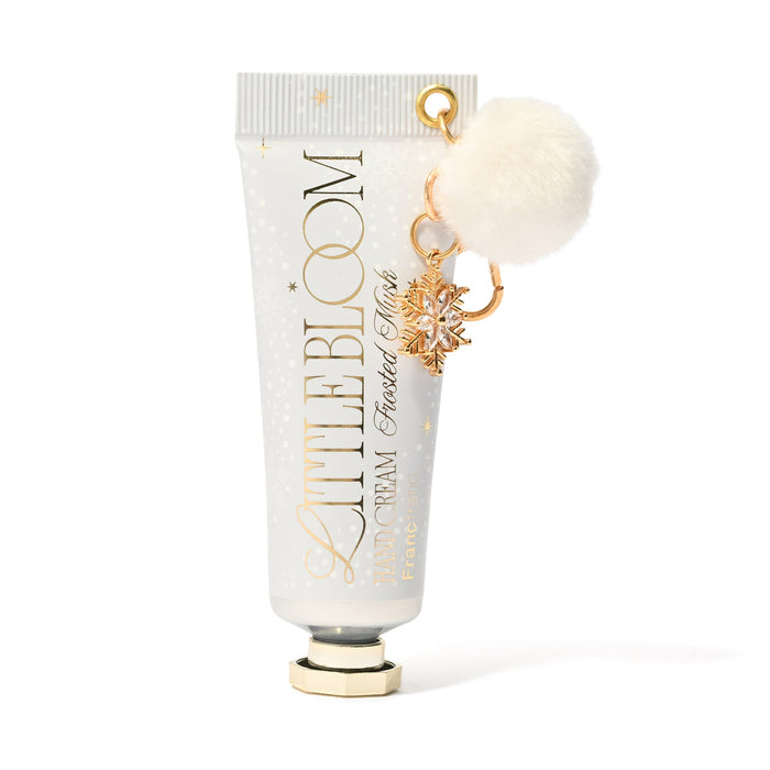 Little Bloom Hand Cream with Eco Fur Charm Blue