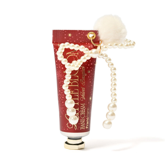 Little Bloom Hand Cream with Eco Fur Charm Red