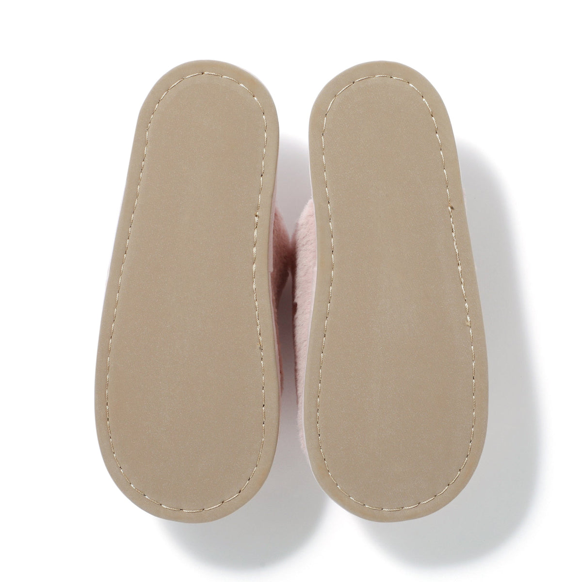 Eco-Fur Pearl Room Shoes Pink
