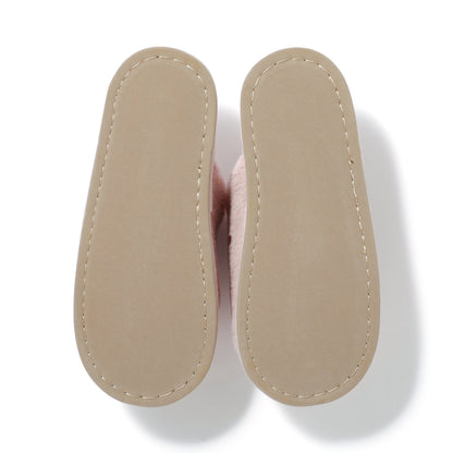 Eco-Fur Pearl Room Shoes Pink
