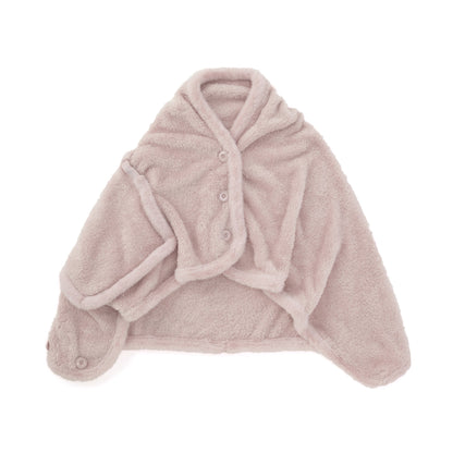 4-Way Fleece Poncho S Pink