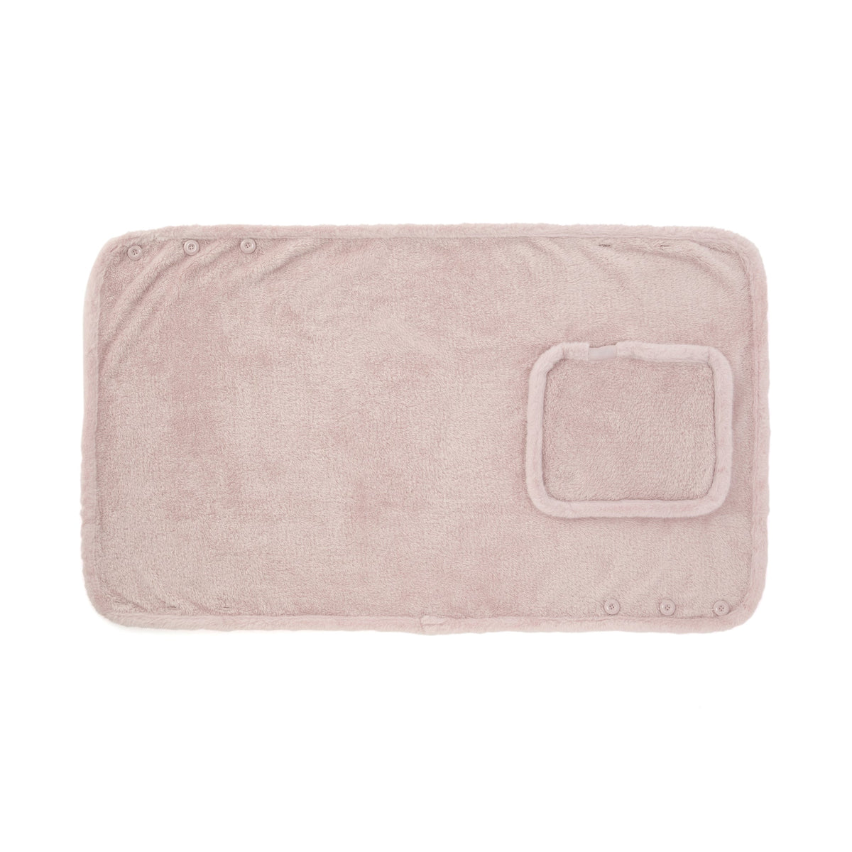 4-Way Fleece Poncho S Pink