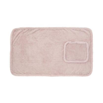 4-Way Fleece Poncho S Pink