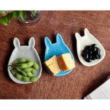 قم بتحميل الصورة في عارض الصور، My Neighbor Totoro Ceramic Bean Plate Big Totoro - Studio Ghibli