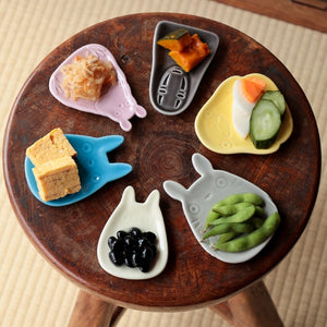 Spirited Away Ceramic Bean Plate Kaonashi - Studio Ghibli