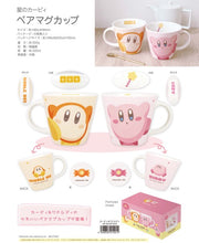 قم بتحميل الصورة في عارض الصور، Kirby ＆ Waddle Dee Pair Mug (220ml / cup)