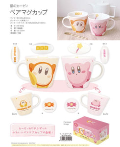 Kirby ＆ Waddle Dee Pair Mug (220ml / cup)