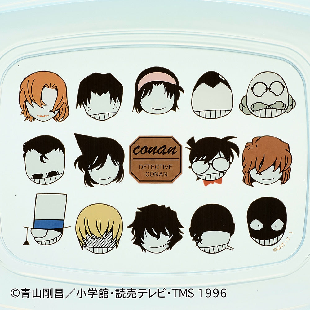 Detective Conan Deep Lunch Plate with Lid 640ml