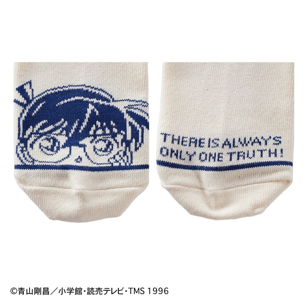 Detective Conan Crew Length Socks for Women Playful Design