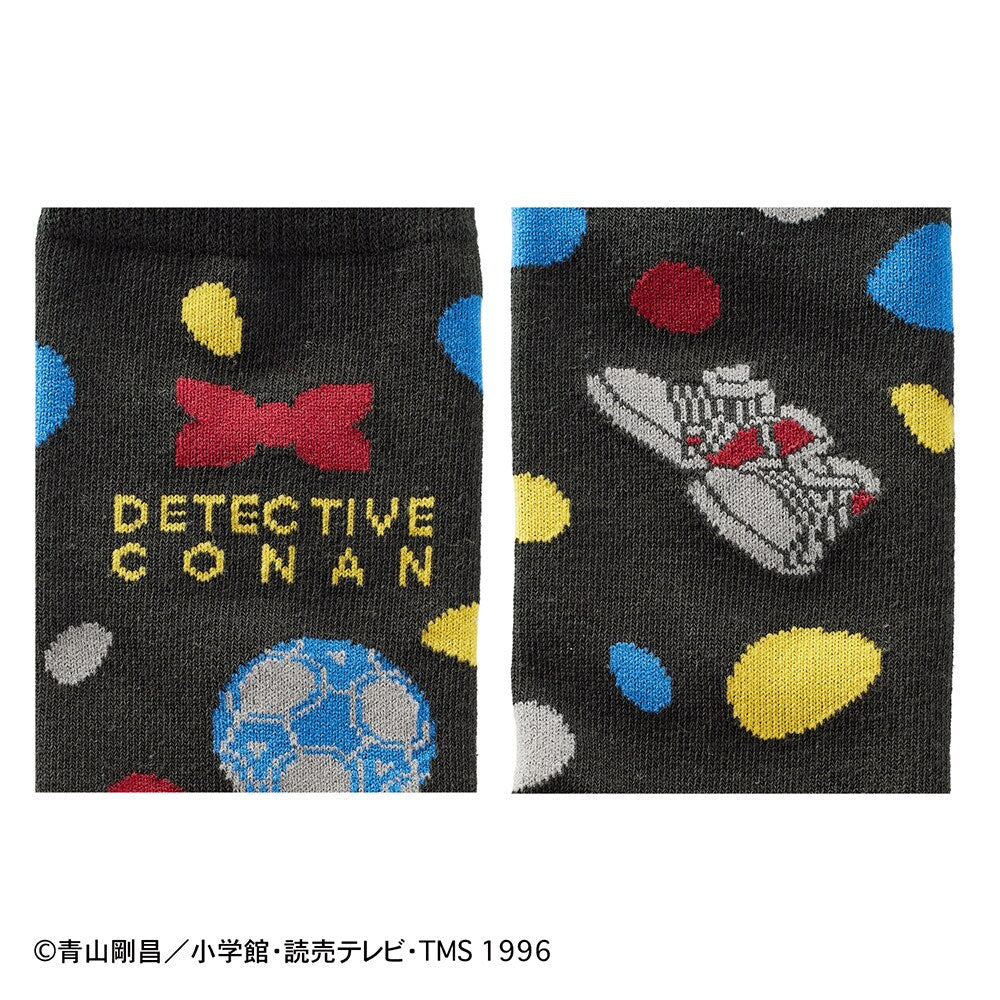 Detective Conan Crew Length Socks for Women Playful Design