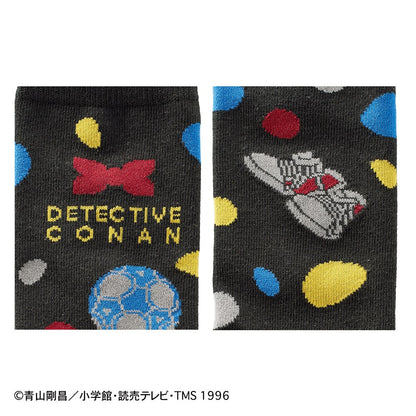 Detective Conan Crew Length Socks for Women Playful Design