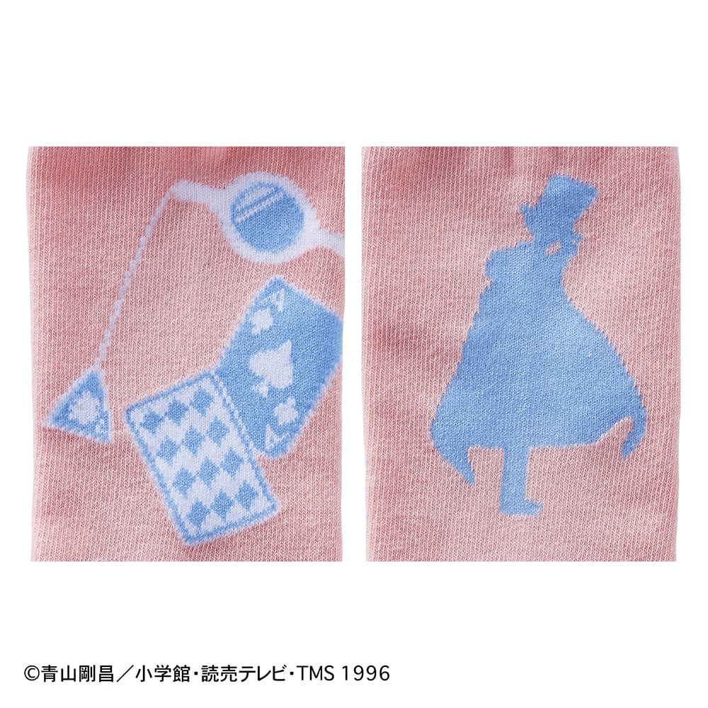 Detective Conan Crew Length Socks for Women Playful Design
