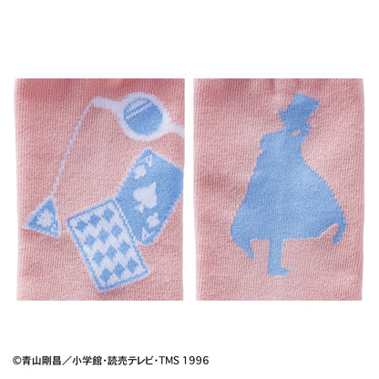Detective Conan Crew Length Socks for Women Playful Design