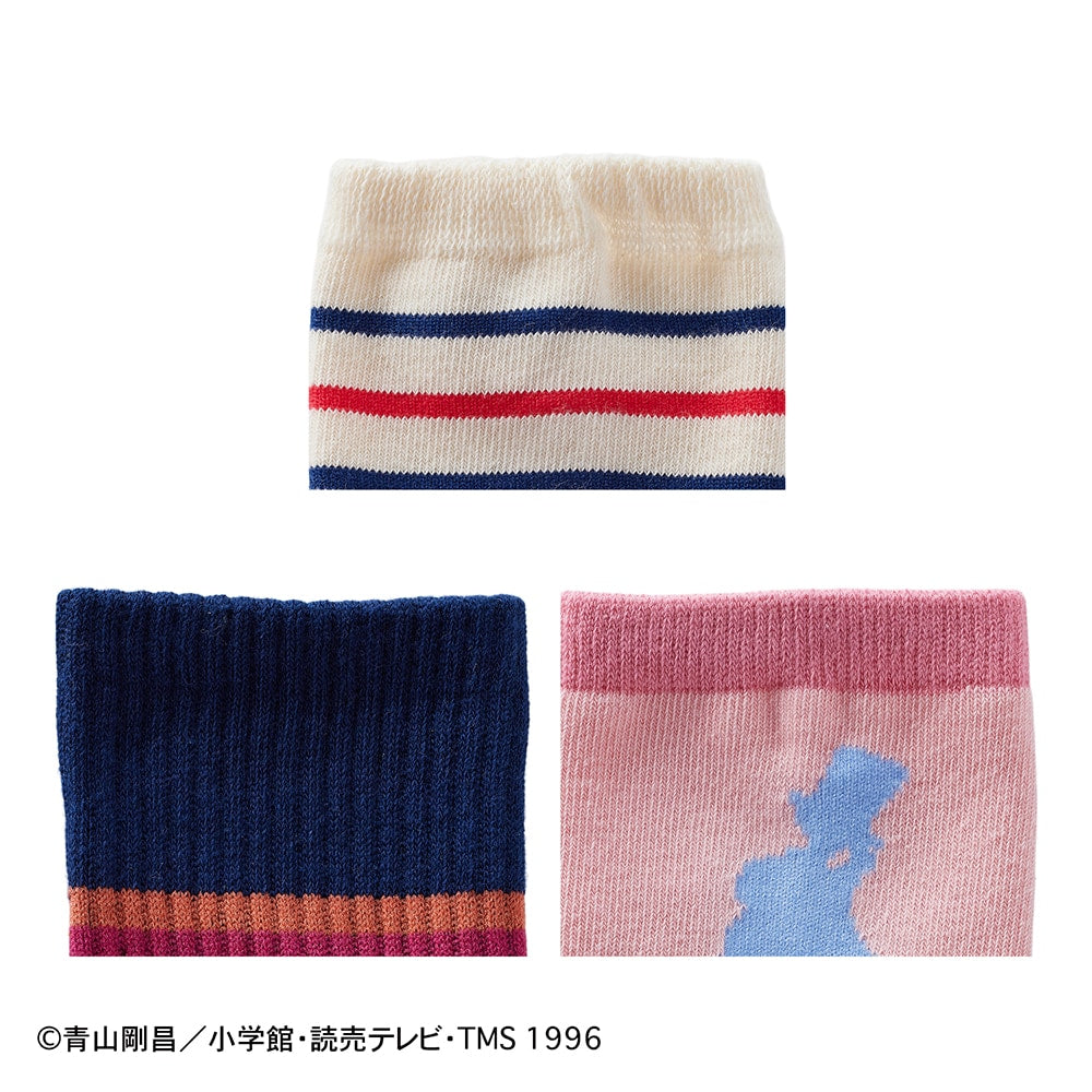 Detective Conan Crew Length Socks for Women Playful Design
