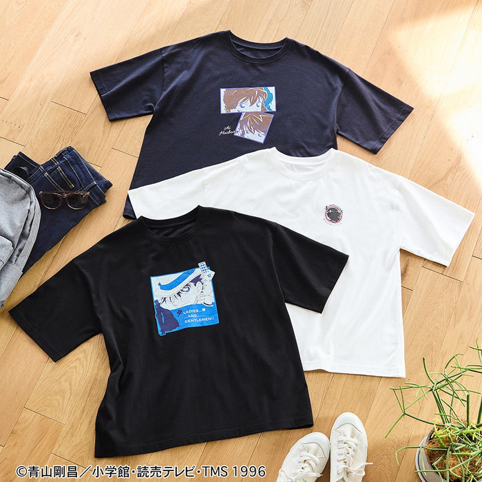Detective Conan Unisex Print T-Shirt Cotton Character Graphic