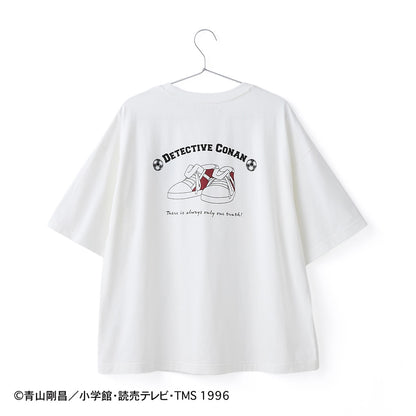 Detective Conan Unisex Print T-Shirt Cotton Character Graphic