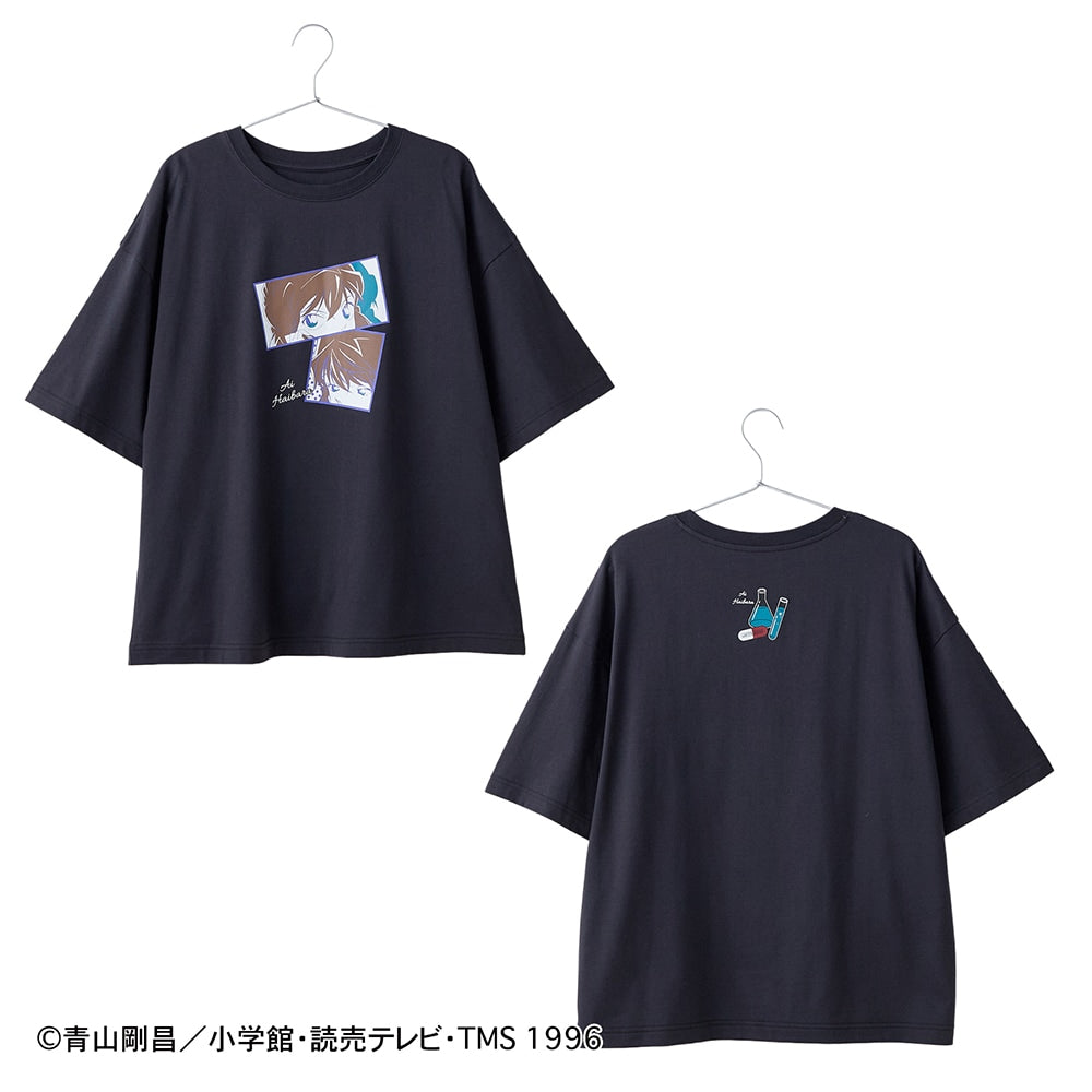 Detective Conan Unisex Print T-Shirt Cotton Character Graphic