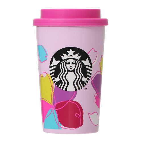 SAKURA 2024 Stainless TOGO Cup Tumbler Colorful Petal 355ml - Starbucks Japan