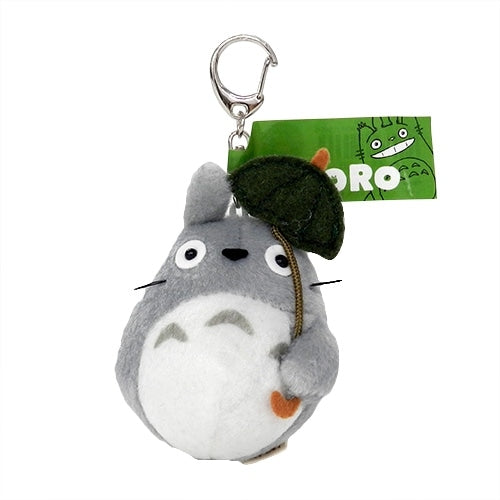 My Neighbor Totoro Big Totoro Umbrella Fluffy Keychain