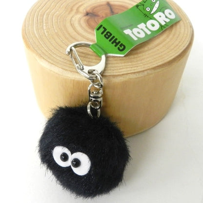 My Neighbor Totoro Makkuro Kurosuke Plush Keychain