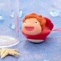 Ponyo on the Cliff Keychain - Ghibli Studio