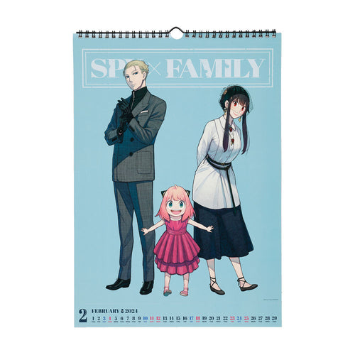Anime Calendar 2024 A3 Size (Spy X Family )- Jump Shop Limited Edition