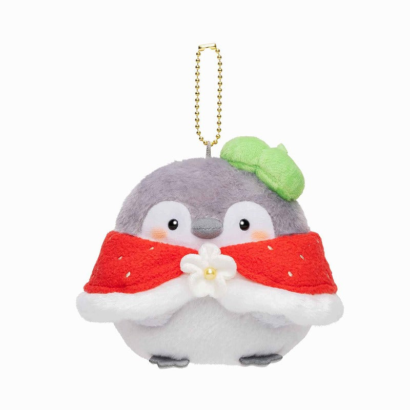 Koupen-chan Strawberry Plush Toy Keychain