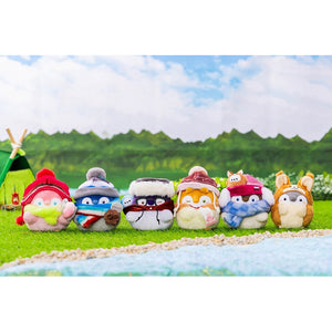 Yuru Camp x Koupen chan Cute Plush Toy Keychain