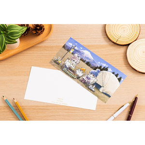 Yuru Camp x Koupen chan Postcard 1pc