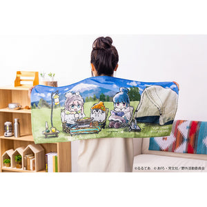 Yuru Camp x Koupen chan Mini Bath Towel