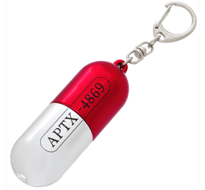 APTX4869 Flashlight Key Chain - Detective Conan Universal Studio Japan Limited - Yorozuya Store