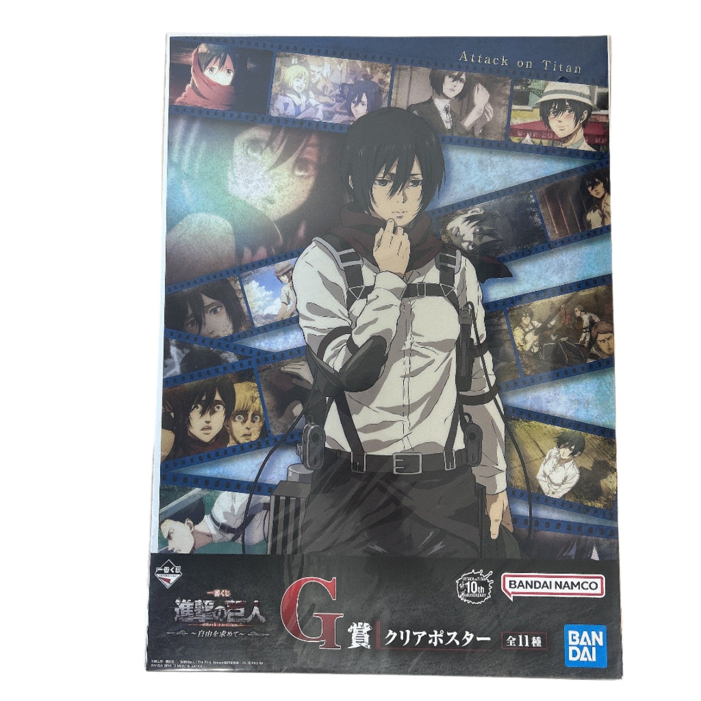 Attack on Titan A3 Poster (Mikasa)