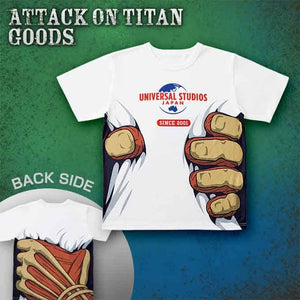 Attack on Titan T-shirt (L size)- Universal Studio Japan 2020 Limited Edition