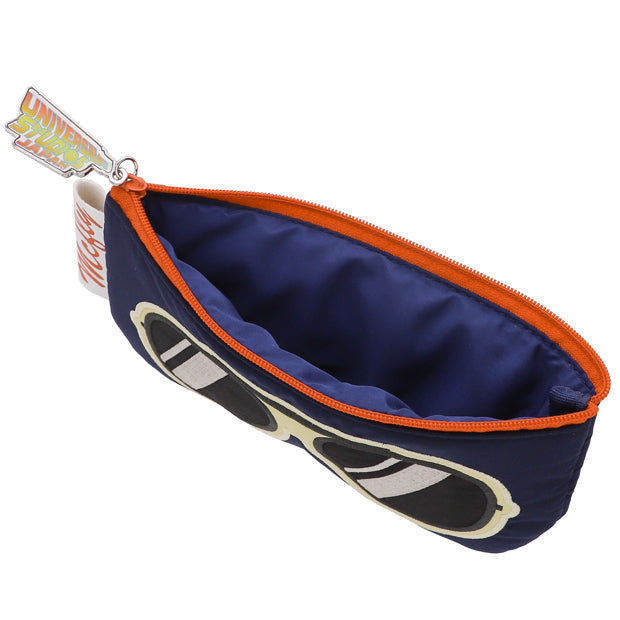 Detective Conan Back to the Future Pouch and Cleaning Cloth Set
