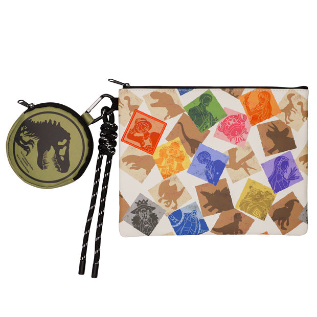 ONE PIECE Jurassic World Pouch Set 2-Pack