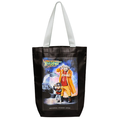 Detective Conan Back to the Future Tote Bag