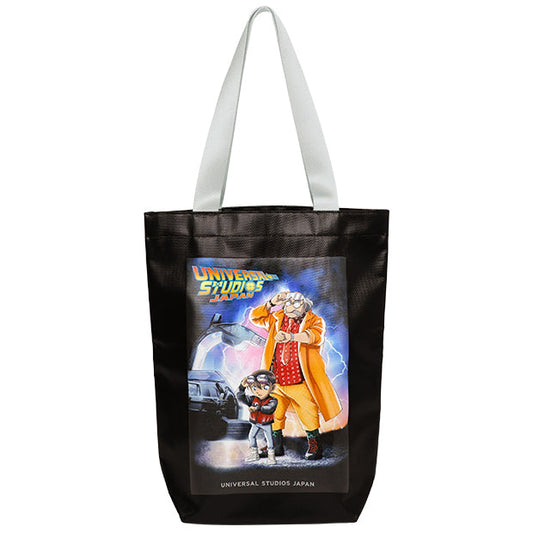 Detective Conan Back to the Future Tote Bag