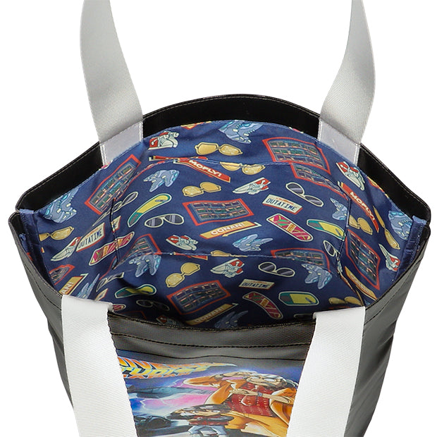 Detective Conan Back to the Future Tote Bag