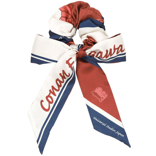 Detective Conan Scrunchie with Ribbon (Hair Tie) - Universal Studio Japan Limited